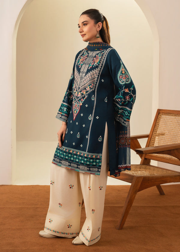 Sajjal Embriodery Farshi Shalwar 3pc