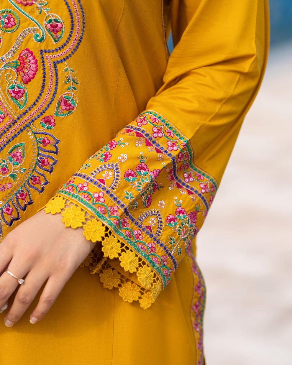 Rangreeza embroidery 3pc