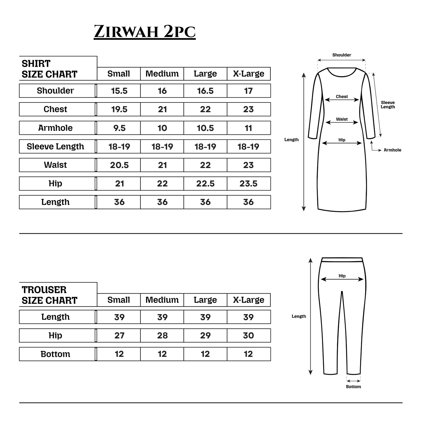 Zirwah Farshi Shalwar 2pc
