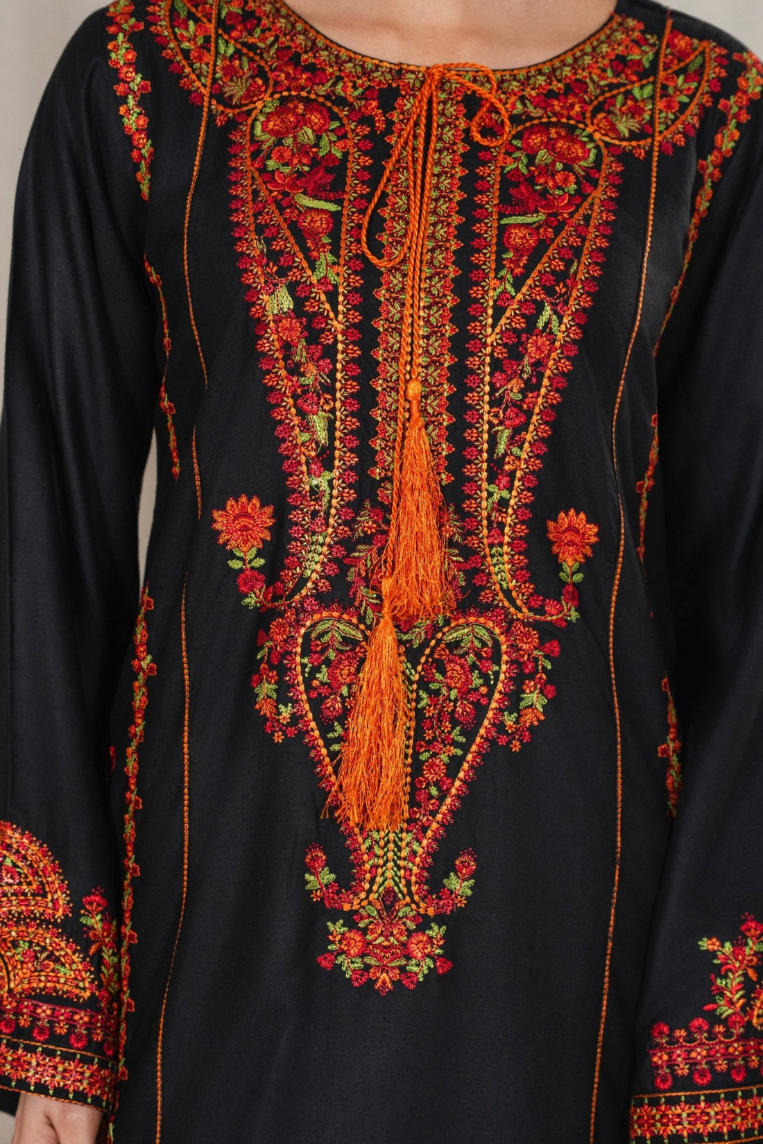 Zargul black 3pc dress