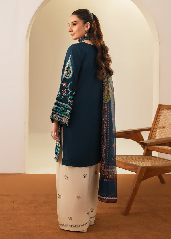 Sajjal Embriodery Farshi Shalwar 3pc