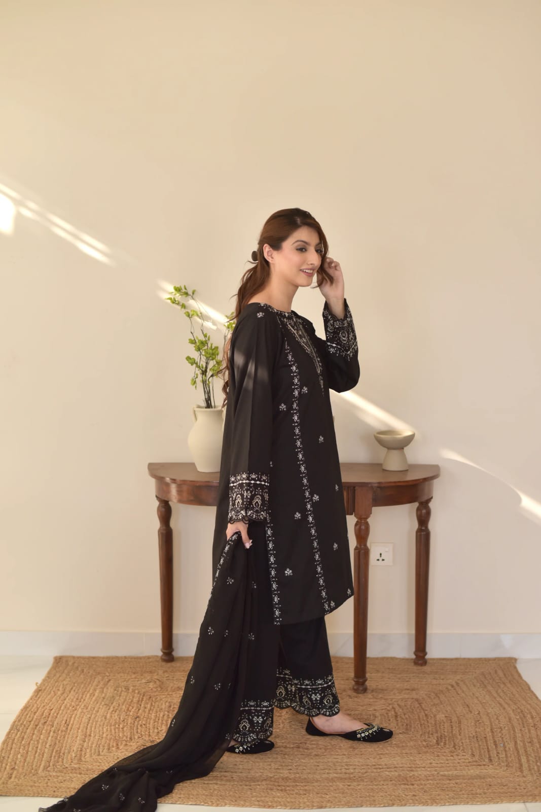 Bareen embroidery 3pc