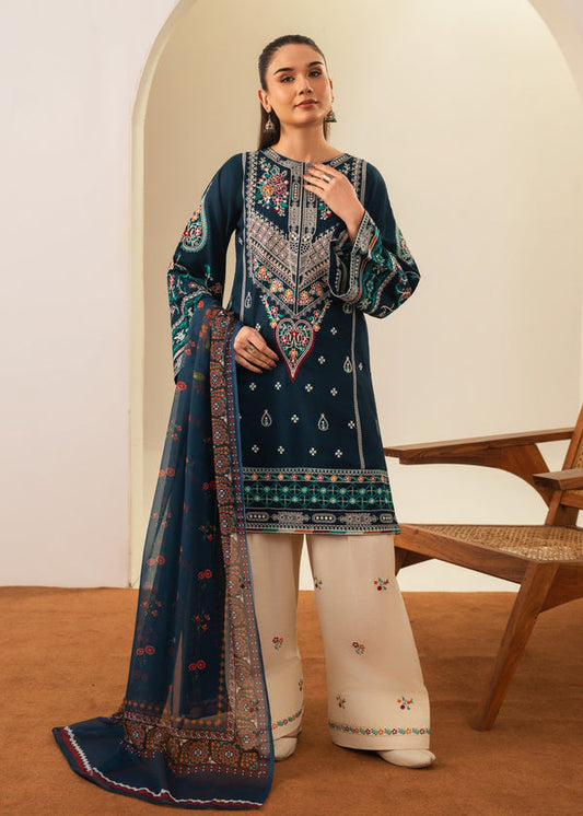 Sajjal Embriodery Farshi Shalwar 3pc