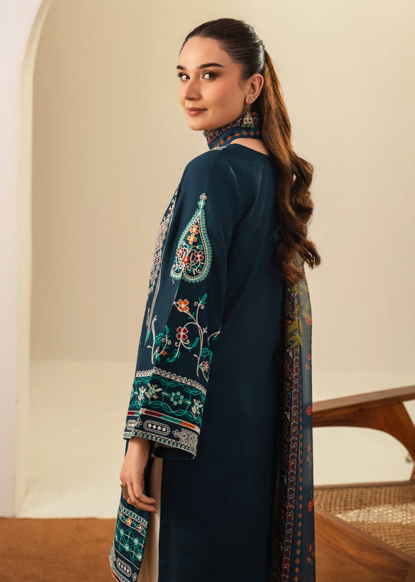 Sajjal Embriodery Farshi Shalwar 3pc