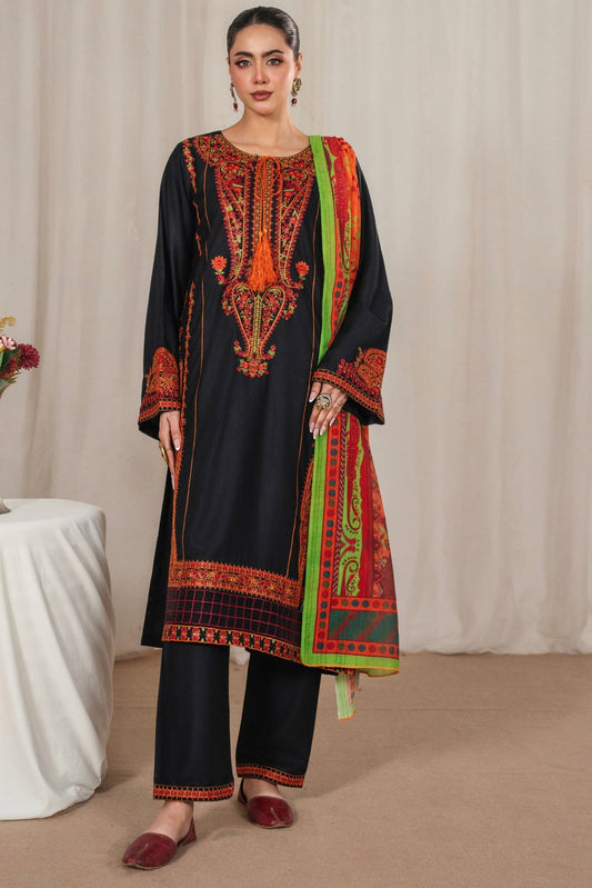Zargul black 3pc dress