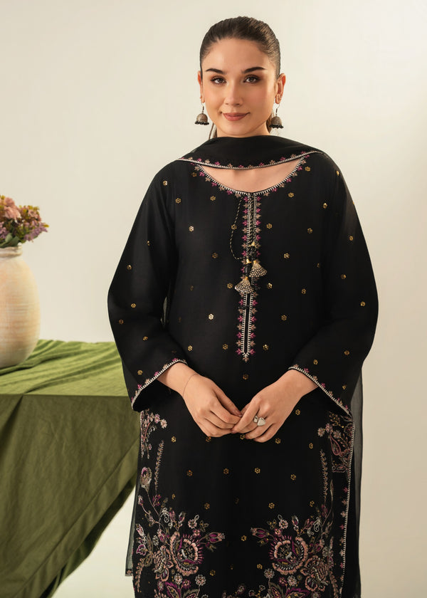 Zarqa embroidery  Farshi Shalwar 3pc