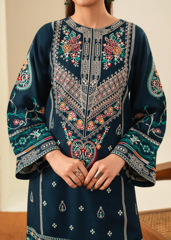 Sajjal Embriodery Farshi Shalwar 3pc