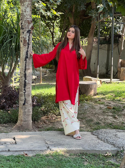 Cherry Farshi Shalwar 2pc