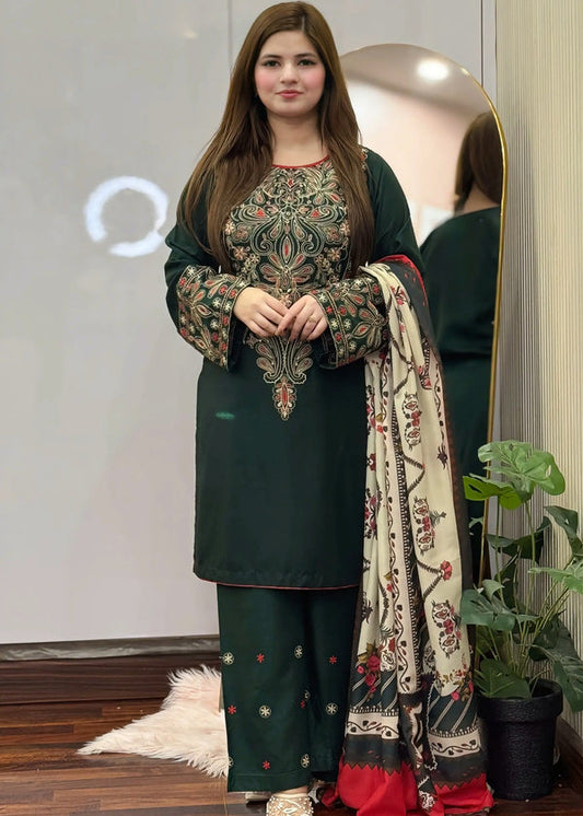 Dinaar embroidery 3pc