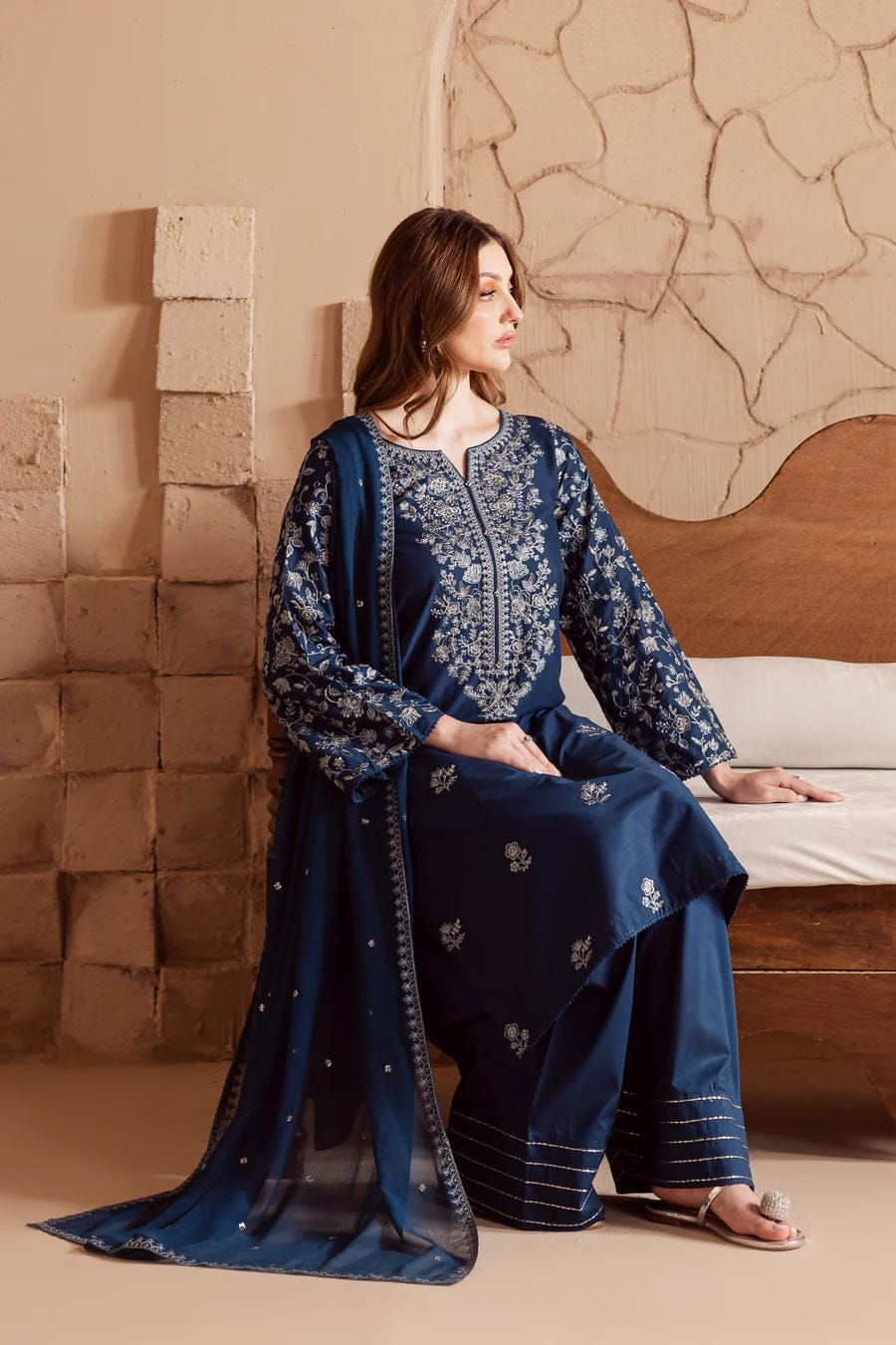 Fari embroided 3pc