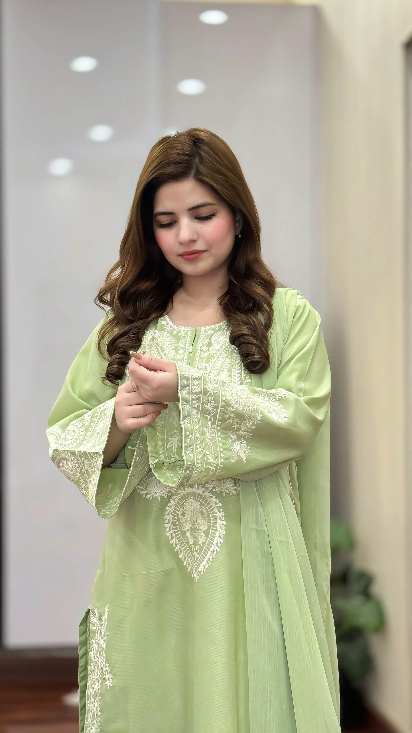 Sapphire embroidery 3pc